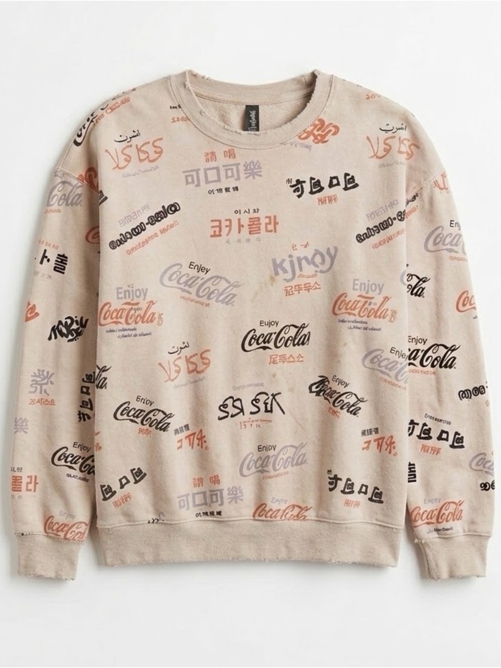 H&M X Coca Cola Graphic Sweatshirt XXL GUC